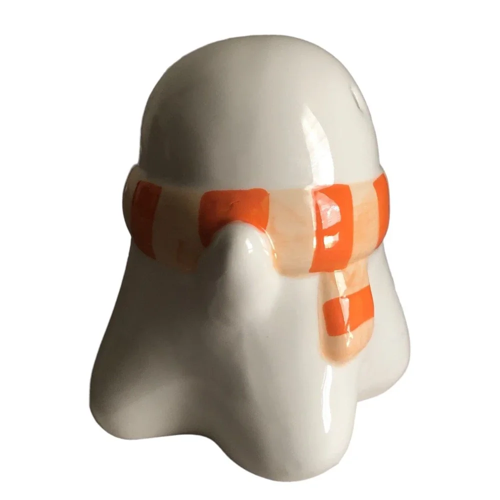 Ceramic LED Light Up Ghost Target 2022 Halloween Decor NWOT